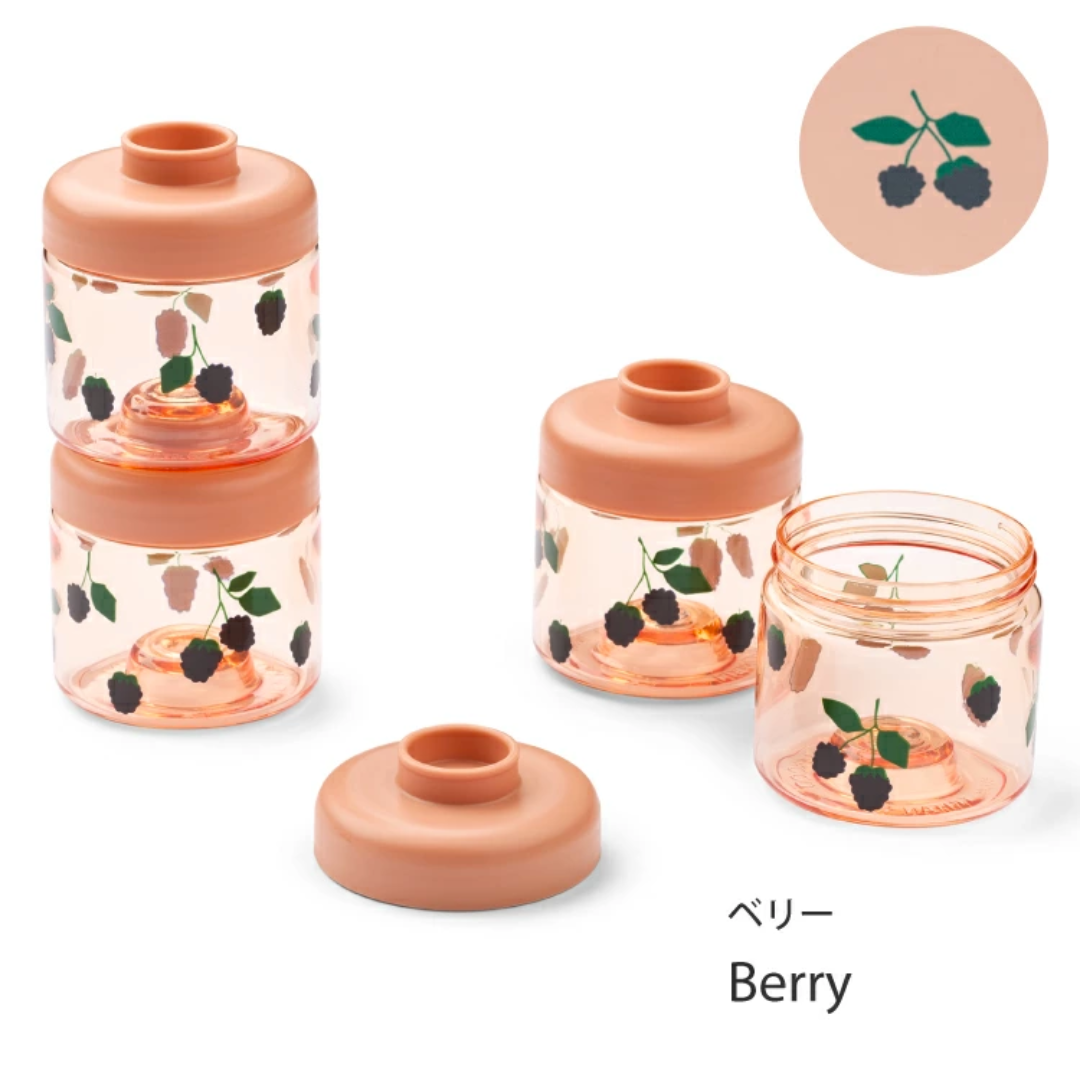 【預購】丹麥 Liewood Dominique 嬰兒輔食可堆疊便攜收納盒 (4件套)