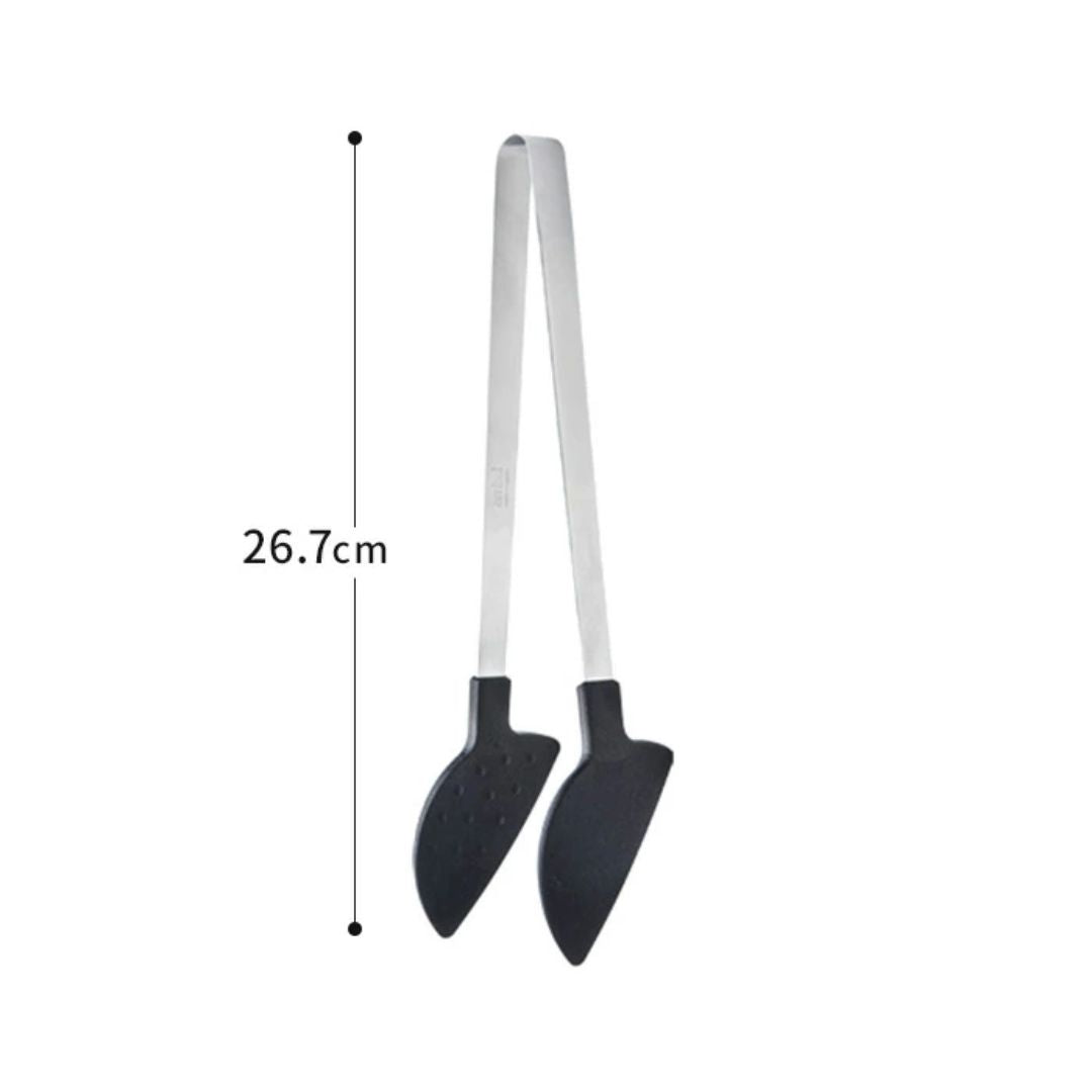 【預購】日本製 家事問屋  Kajitonya不鏽鋼烹飪分餐夾沙拉夾