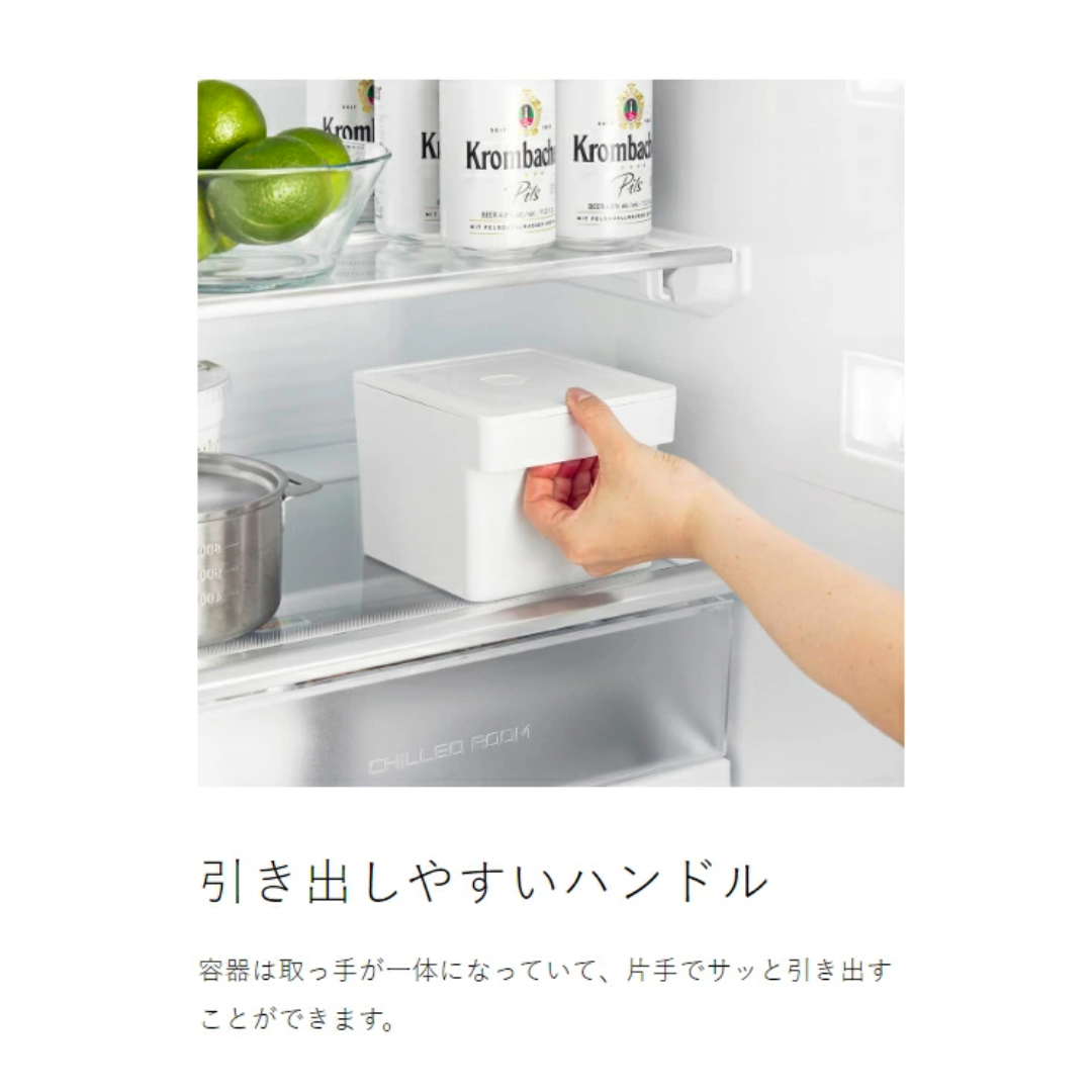 【預購】日本進口 山崎實業 YAMAZAKI 可微波爐冷凍瀝水食物收納保鮮盒(附濾網)