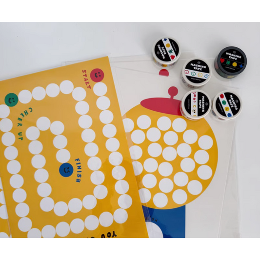 【預購】韓國製 可重複使用兒童自律打卡挑戰板 許願板