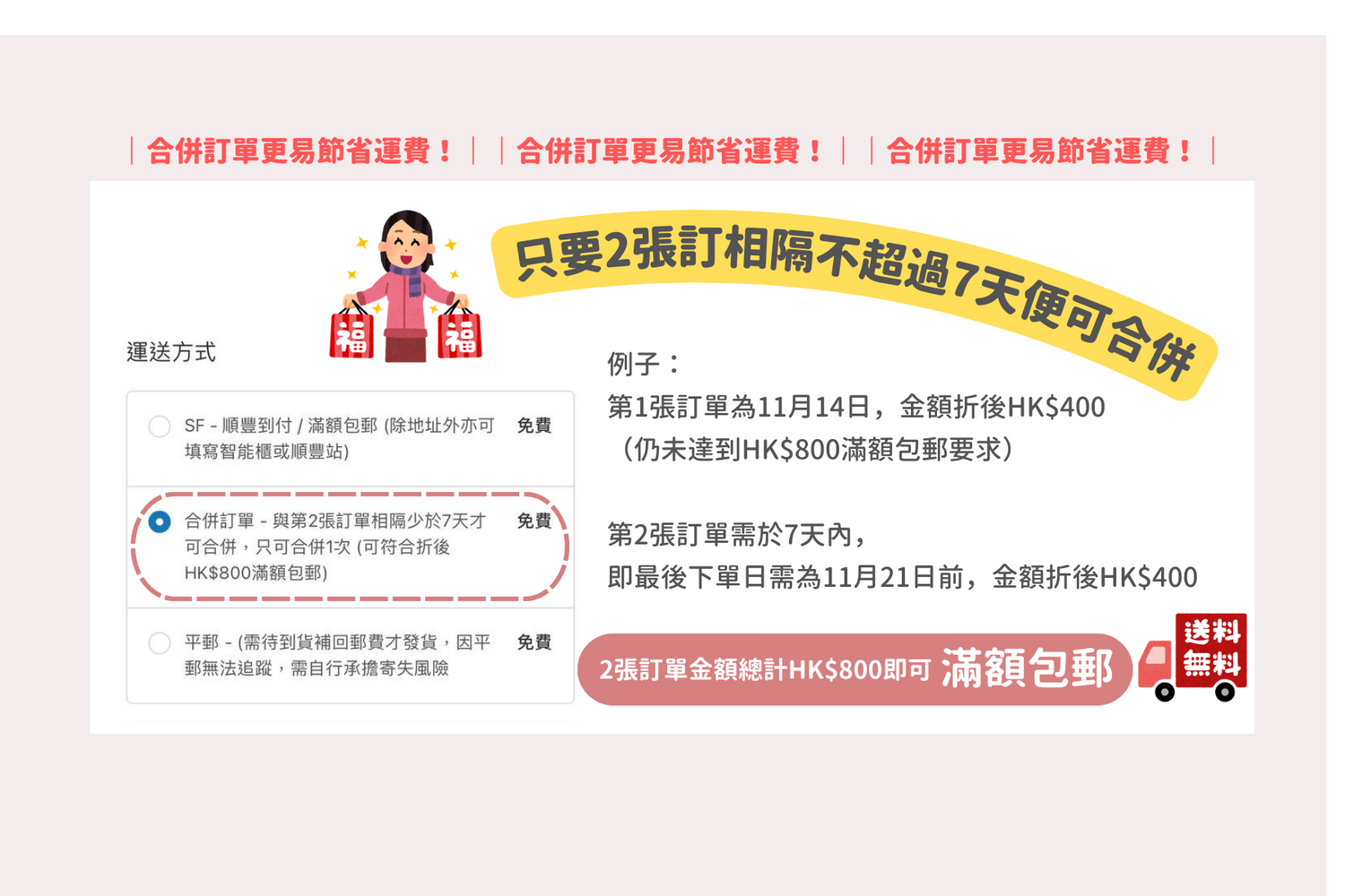 合併訂單