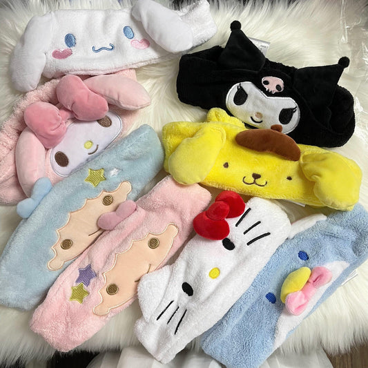 【現貨】Sanrio洗臉毛巾束髮帶 - Cnjpkitchen ❤️ 🇯🇵日本廚具 家居生活雜貨店