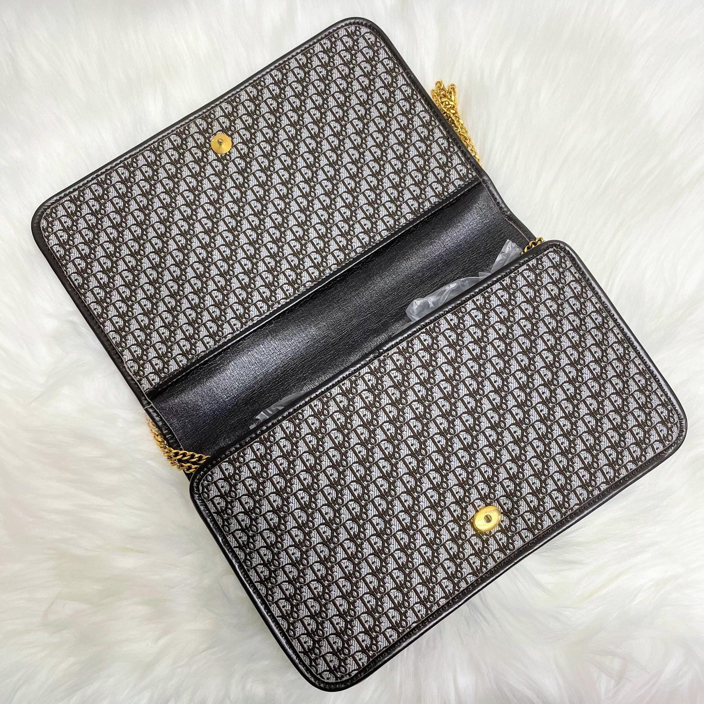 |In-Stock|Dior 復古 Trotter 棕色迷你兩用鏈條包 - Cnjpkitchen ❤️ 🇯🇵日本廚具 家居生活雜貨店