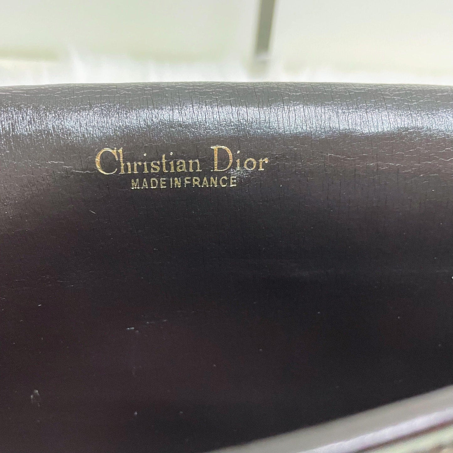 |In-Stock|Dior 復古 Trotter 棕色迷你兩用鏈條包