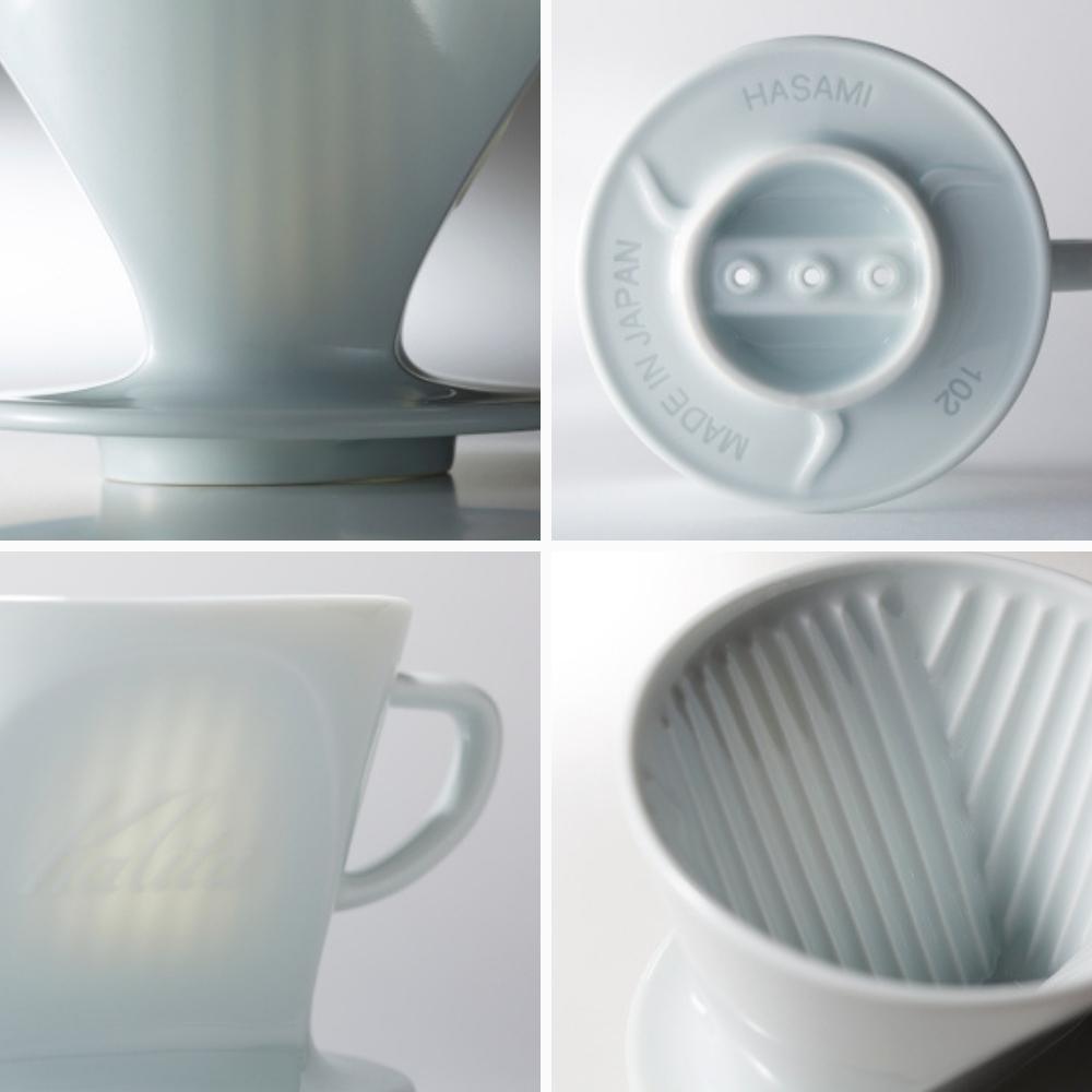 【現貨】日本製 KALITA & HASAMI 波佐見燒陶瓷 HA101 咖啡濾杯 Dripper