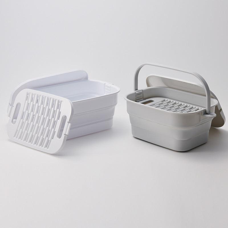 【預購】日本製 iseto 可折疊便攜 帶蓋洗衣板連盆 - Cnjpkitchen ❤️ 🇯🇵日本廚具 家居生活雜貨店