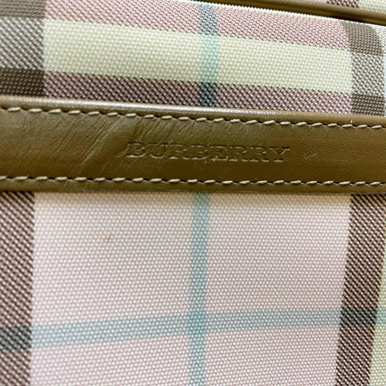 【 In - Stock 】Burberry Nova 正方形粉紅色格紋斜揹包 - Cnjpkitchen ❤️ 🇯🇵日本廚具 家居生活雜貨店