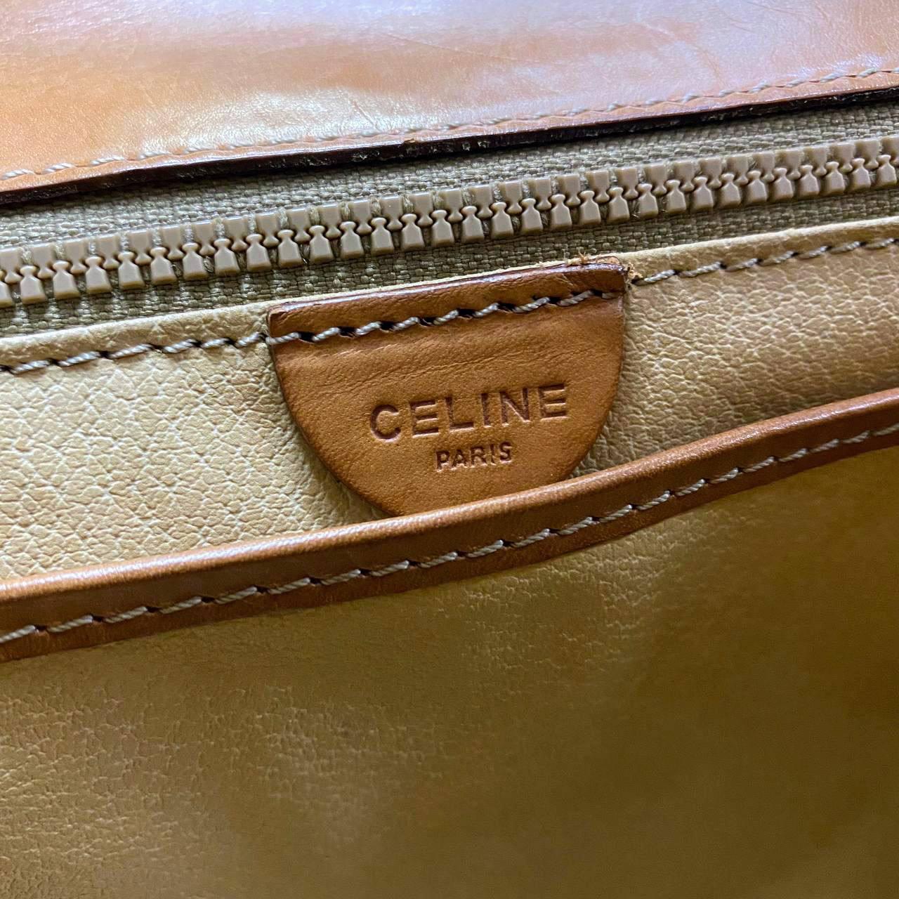 【 In - Stock 】Celine 復古 淺色Macadam PVC Kelly 皮革手提包 - Cnjpkitchen ❤️ 🇯🇵日本廚具 家居生活雜貨店