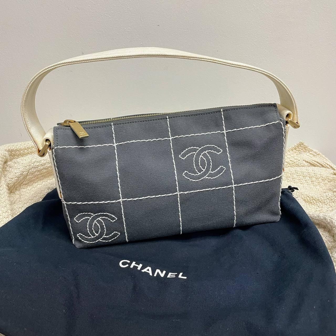 【 In - Stock 】Chanel 香奈兒 朱古力格帆布手提包 - Cnjpkitchen ❤️ 🇯🇵日本廚具 家居生活雜貨店