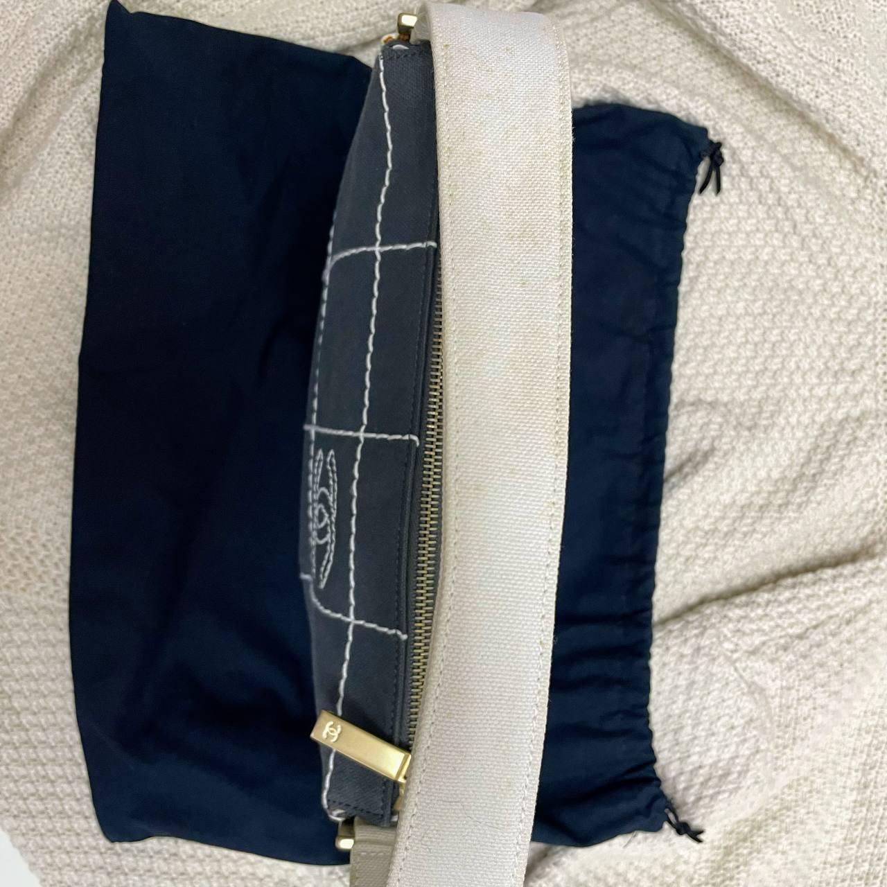 【 In - Stock 】Chanel 香奈兒 朱古力格帆布手提包 - Cnjpkitchen ❤️ 🇯🇵日本廚具 家居生活雜貨店