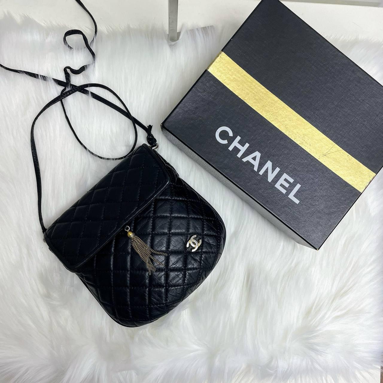 【 In - Stock 】Chanel 香奈兒 小流鬚 Crossbody Vintage Bag - Cnjpkitchen ❤️ 🇯🇵日本廚具 家居生活雜貨店