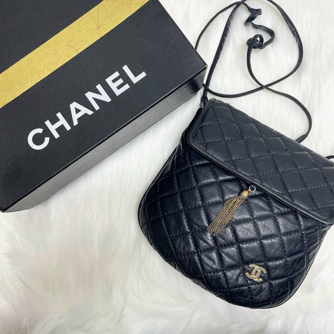 【 In - Stock 】Chanel 香奈兒 小流鬚 Crossbody Vintage Bag - Cnjpkitchen ❤️ 🇯🇵日本廚具 家居生活雜貨店