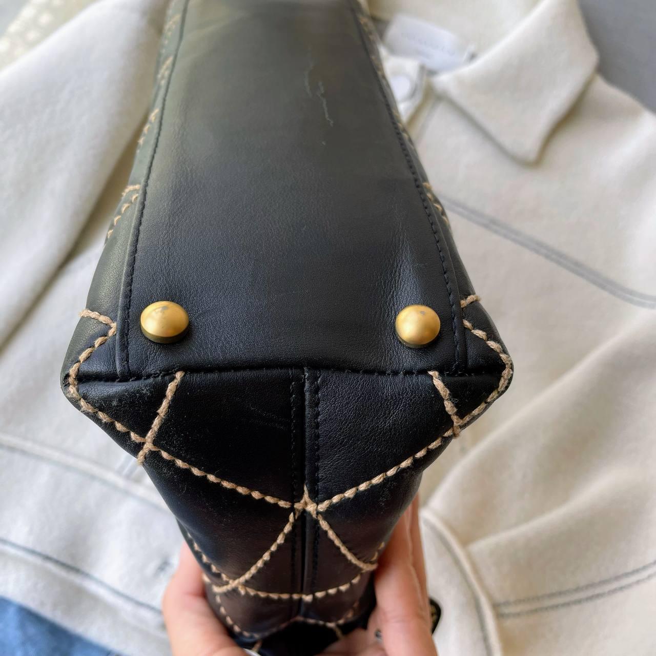 【 In - Stock 】Chanel 香奈兒 Vivian 黑色明線餃子袋 - Cnjpkitchen ❤️ 🇯🇵日本廚具 家居生活雜貨店