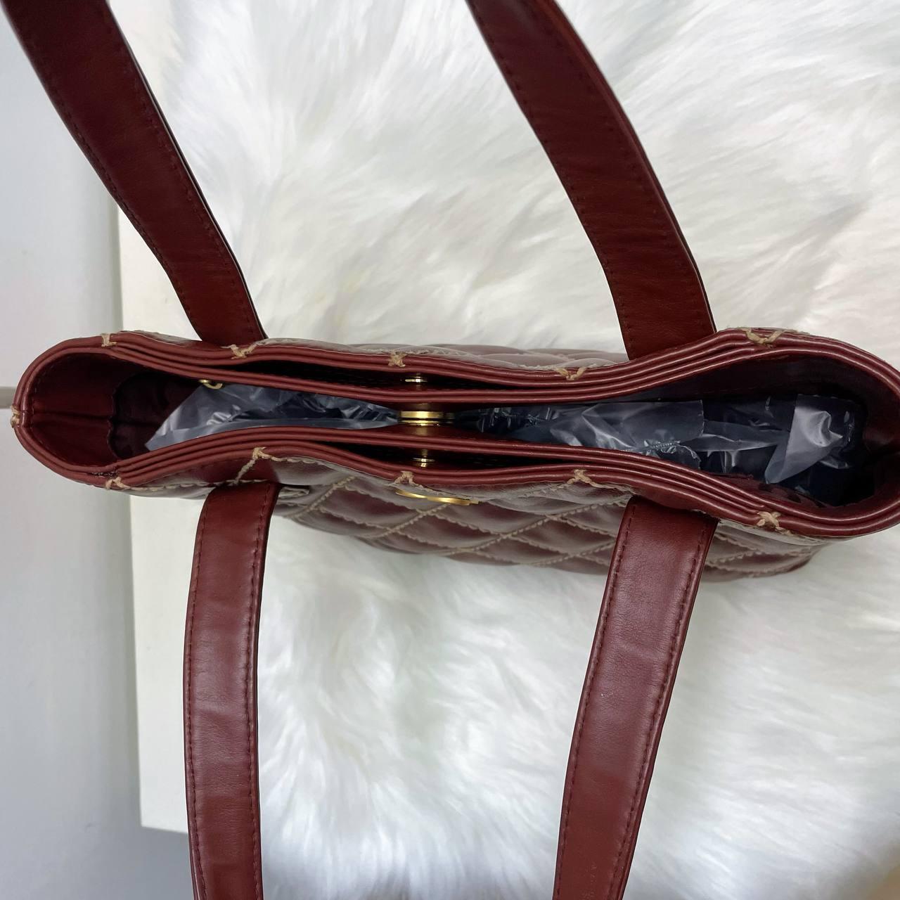 【 In - Stock 】Chanel 罕有棕紅色 Vivian Toto Bag - Cnjpkitchen ❤️ 🇯🇵日本廚具 家居生活雜貨店