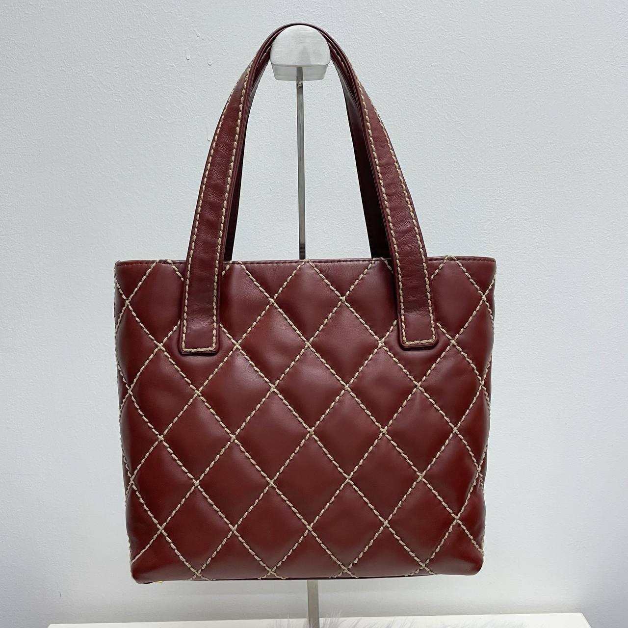 【 In - Stock 】Chanel 罕有棕紅色 Vivian Toto Bag - Cnjpkitchen ❤️ 🇯🇵日本廚具 家居生活雜貨店