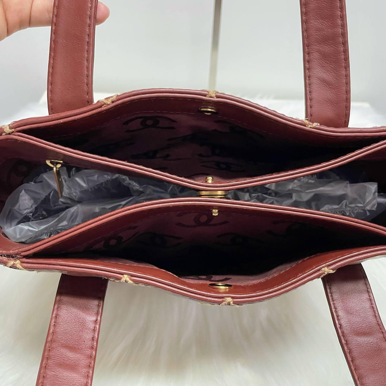 【 In - Stock 】Chanel 罕有棕紅色 Vivian Toto Bag - Cnjpkitchen ❤️ 🇯🇵日本廚具 家居生活雜貨店