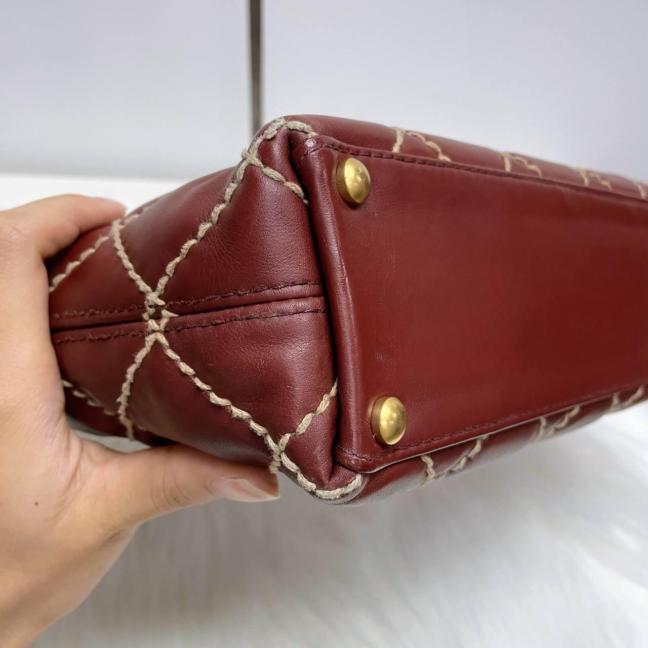 【 In - Stock 】Chanel 罕有棕紅色 Vivian Toto Bag - Cnjpkitchen ❤️ 🇯🇵日本廚具 家居生活雜貨店