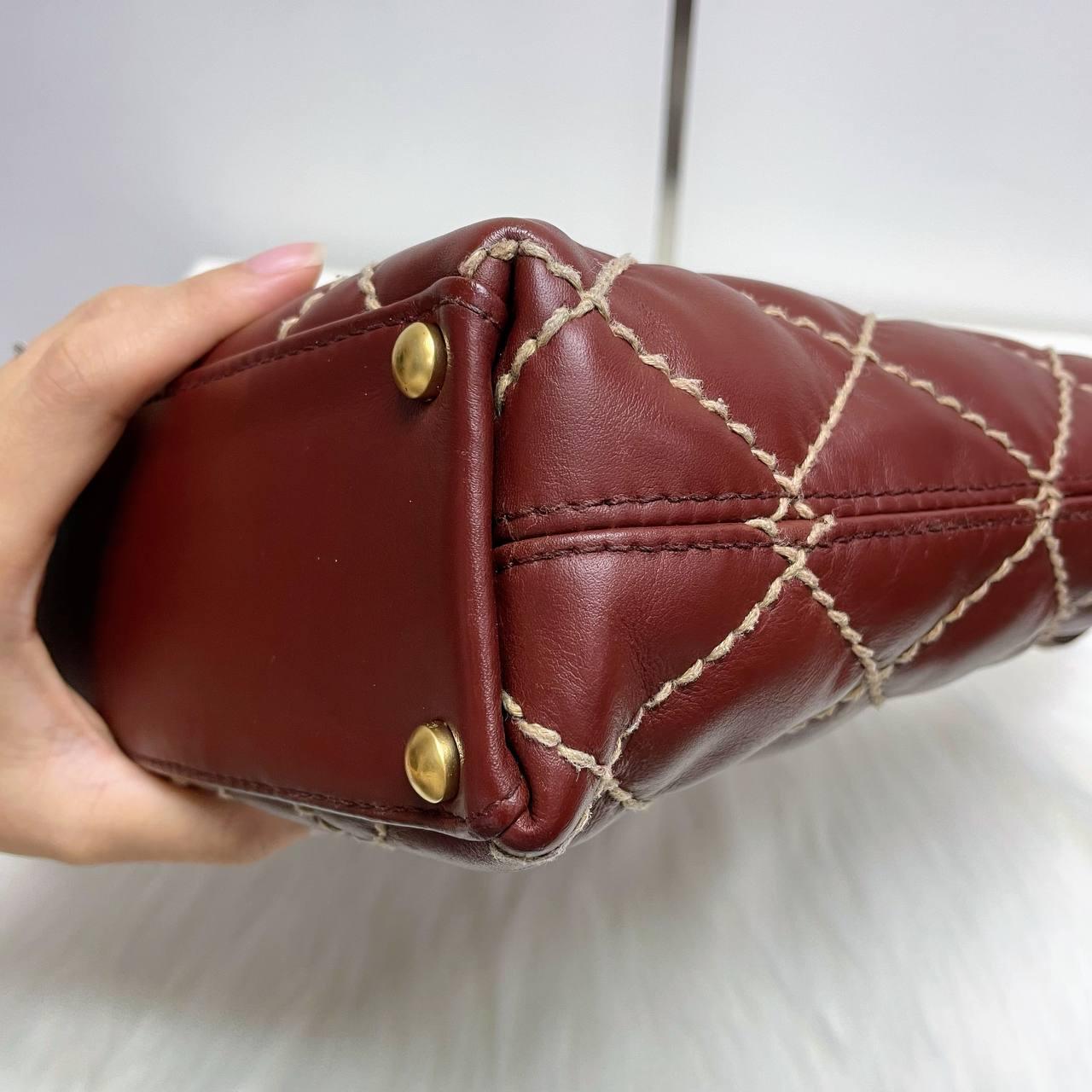 【 In - Stock 】Chanel 罕有棕紅色 Vivian Toto Bag - Cnjpkitchen ❤️ 🇯🇵日本廚具 家居生活雜貨店