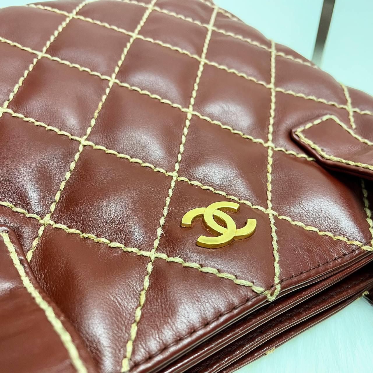 【 In - Stock 】Chanel 罕有棕紅色 Vivian Toto Bag - Cnjpkitchen ❤️ 🇯🇵日本廚具 家居生活雜貨店