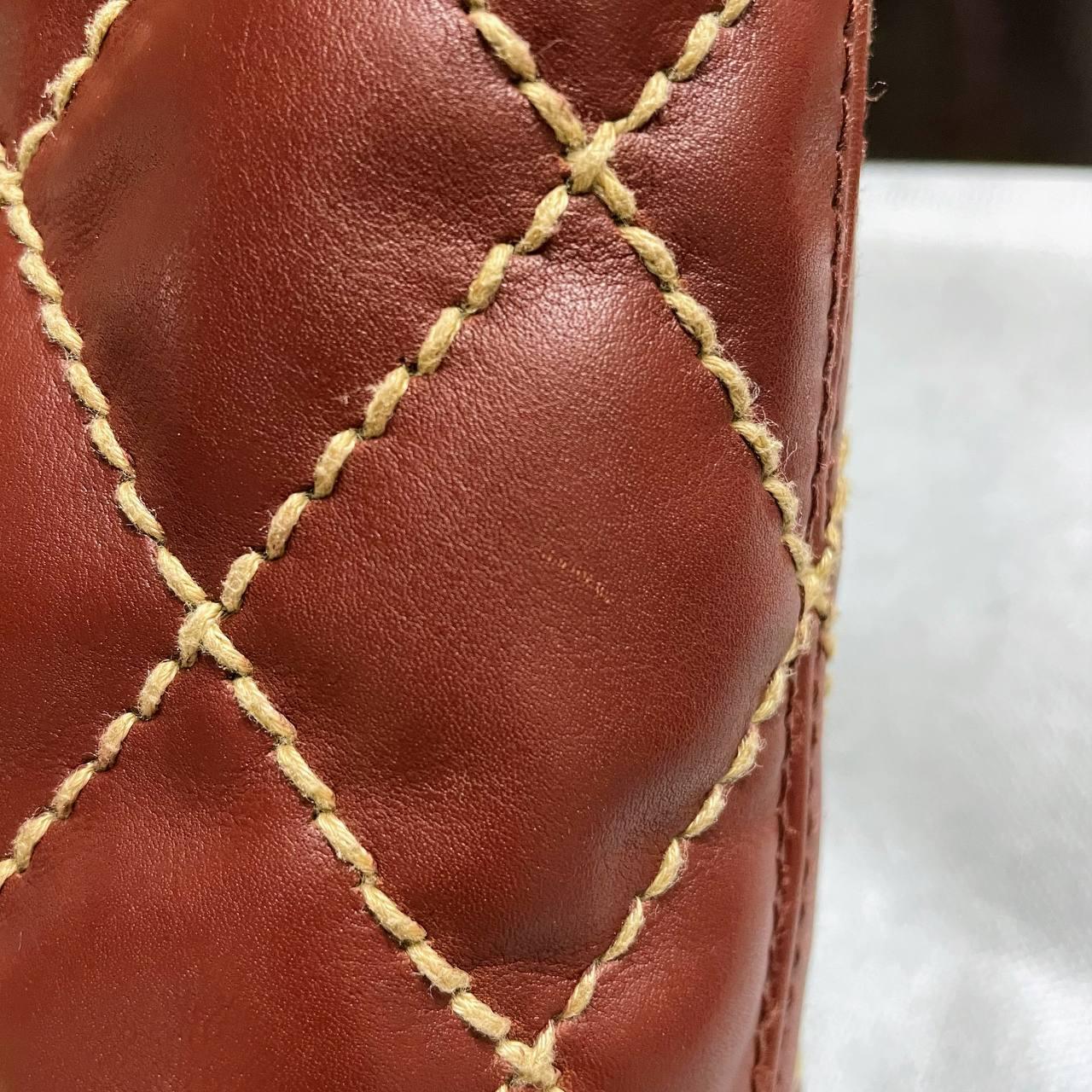 【 In - Stock 】Chanel 罕有棕紅色 Vivian Toto Bag - Cnjpkitchen ❤️ 🇯🇵日本廚具 家居生活雜貨店