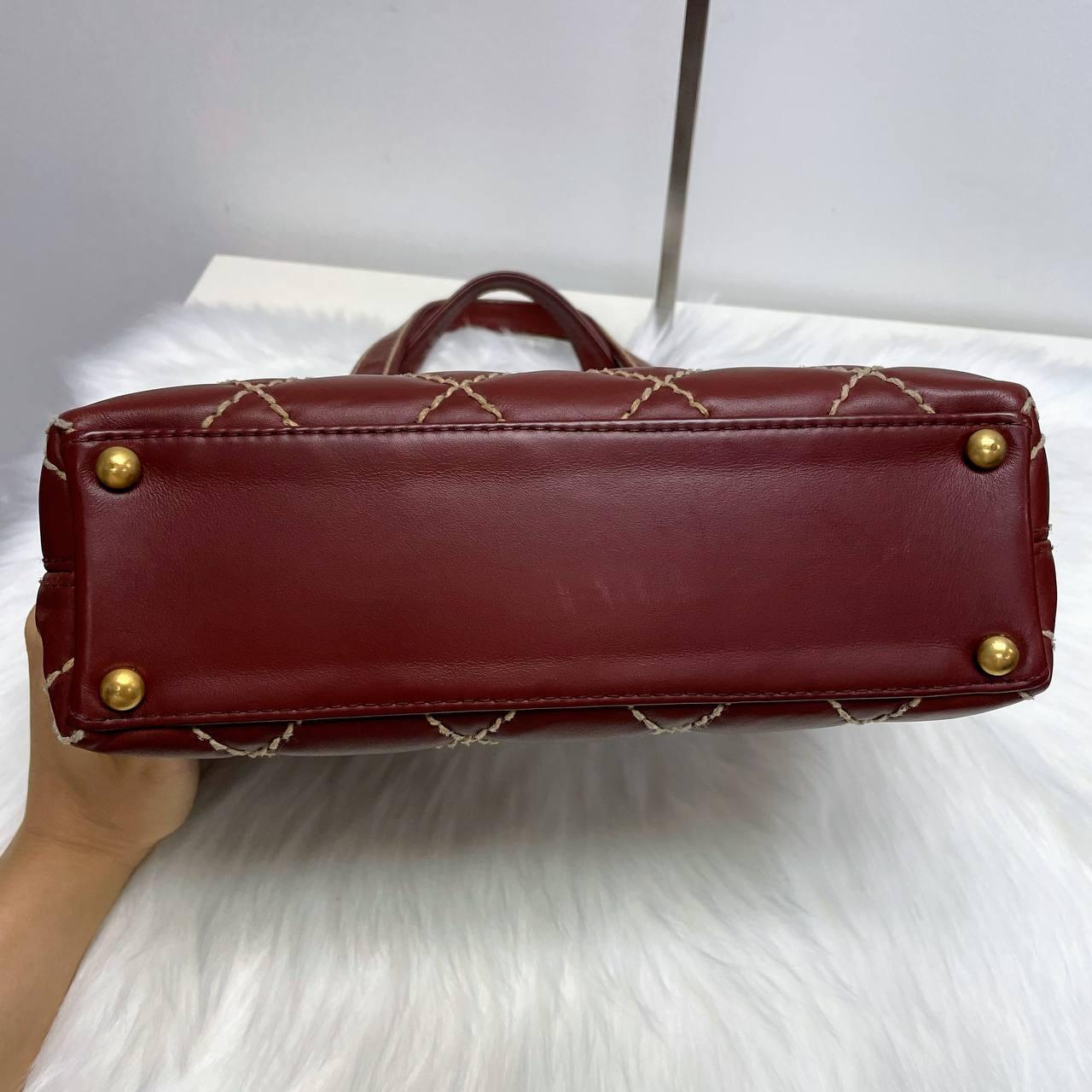 【 In - Stock 】Chanel 罕有棕紅色 Vivian Toto Bag - Cnjpkitchen ❤️ 🇯🇵日本廚具 家居生活雜貨店