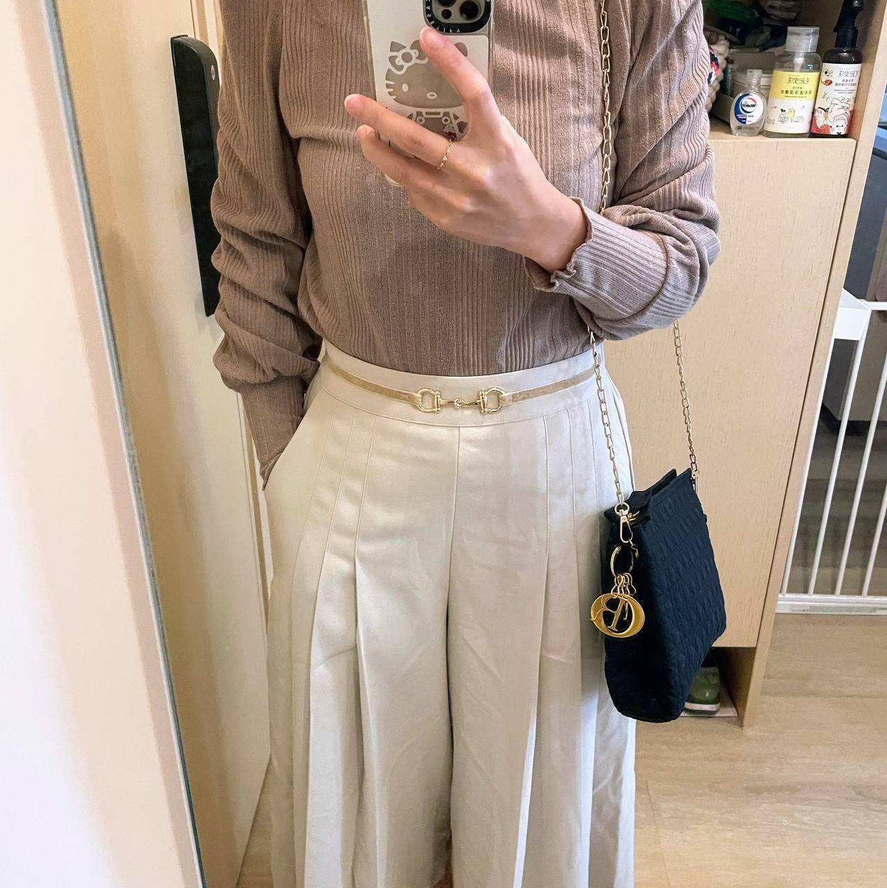 【 In - Stock 】Christian Lady Dior Cannage 藤格紋圖案縫線包 - Cnjpkitchen ❤️ 🇯🇵日本廚具 家居生活雜貨店