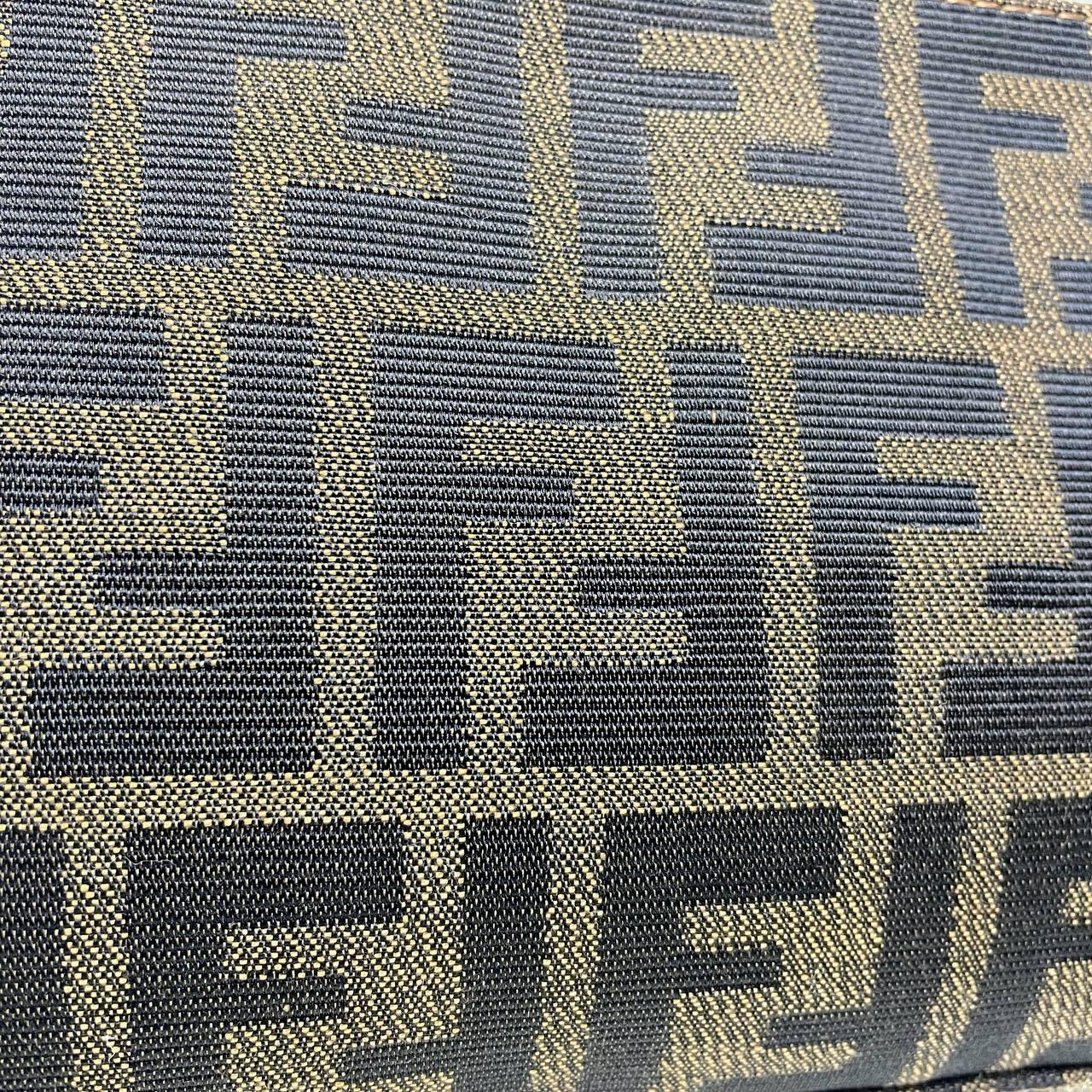 【 In - Stock 】Fendi Zucca 圖案棕茶色單肩手拿帆布包 - Cnjpkitchen ❤️ 🇯🇵日本廚具 家居生活雜貨店