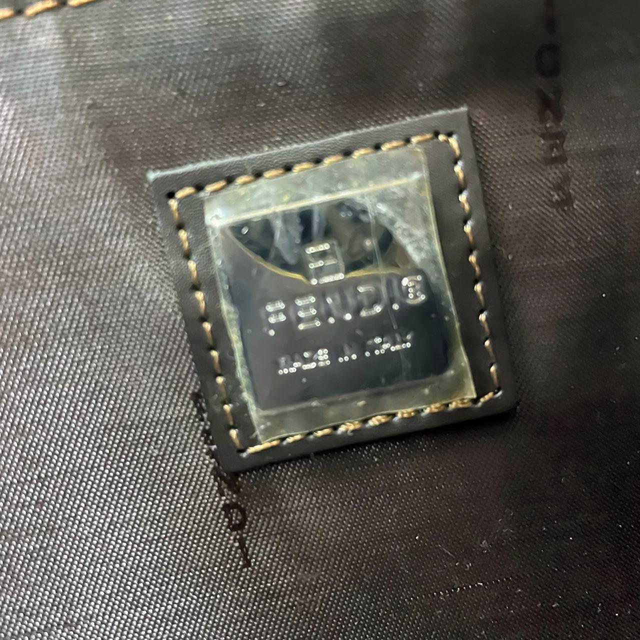 【 In - Stock 】Fendi Zucca 圖案棕茶色單肩手拿帆布包 - Cnjpkitchen ❤️ 🇯🇵日本廚具 家居生活雜貨店