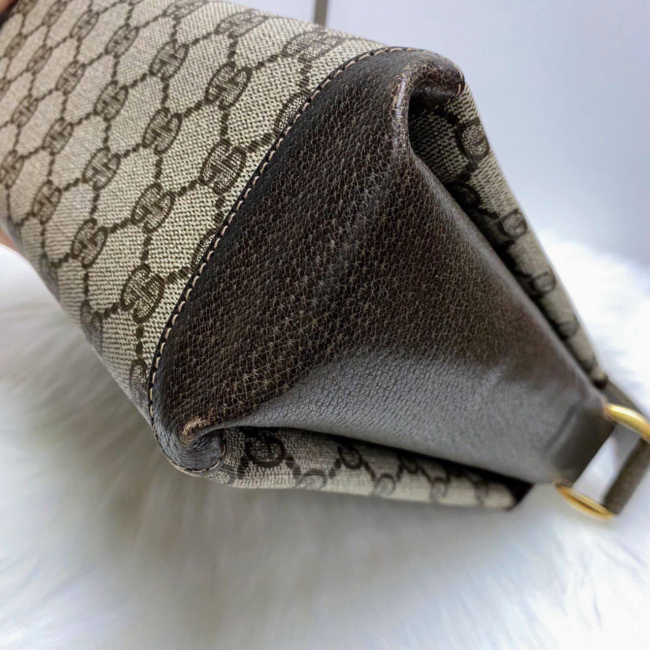 【 In - Stock 】Old Gucci 老花PVC皮革盒仔手拿包 - Cnjpkitchen ❤️ 🇯🇵日本廚具 家居生活雜貨店