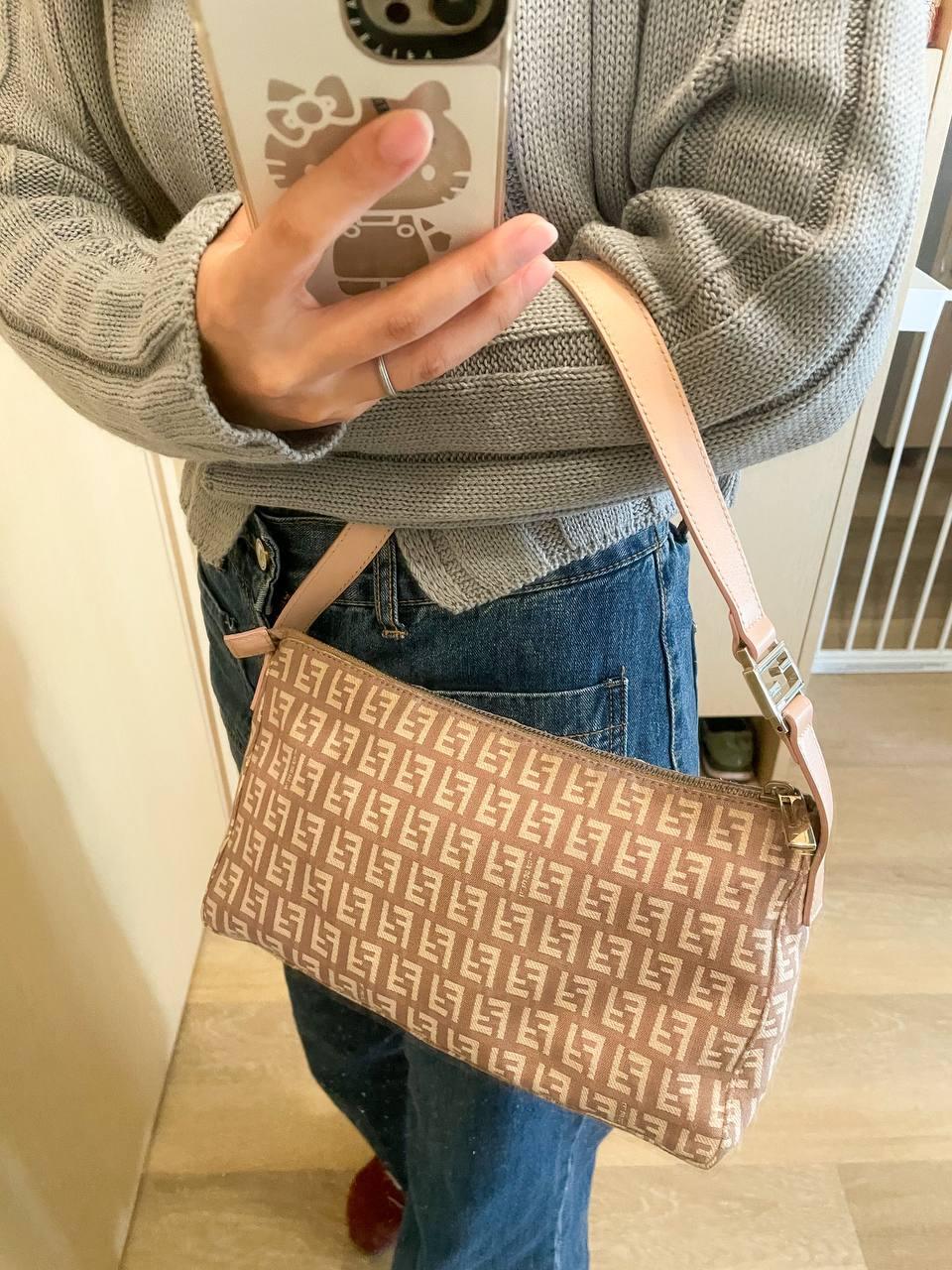 【 In - Stock 】Pink Fendi Shoulder Bag - Cnjpkitchen ❤️ 🇯🇵日本廚具 家居生活雜貨店