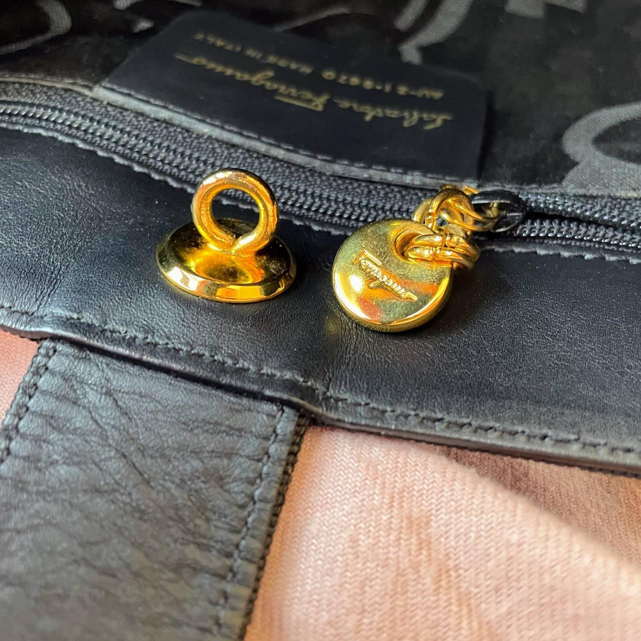 【 In - Stock 】Salvatore Ferragamo Vara 尼龍小牛皮迷你手提包 - Cnjpkitchen ❤️ 🇯🇵日本廚具 家居生活雜貨店