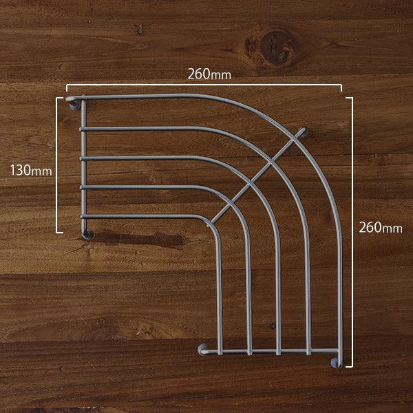 【預購】日本製 家務批發商 不銹鋼廚房爐灶轉角置物架 - Cnjpkitchen ❤️ 🇯🇵日本廚具 家居生活雜貨店