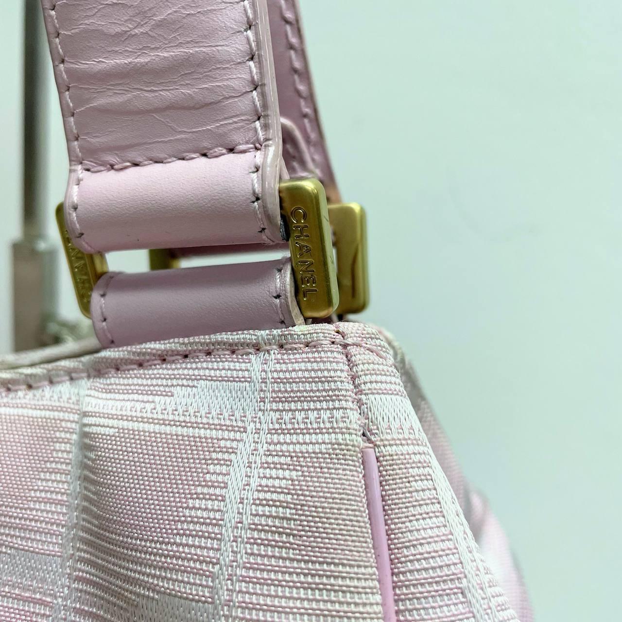 |In-Stock|Chanel 香奈兒旅行系列 粉紅色尼龍皮革手提包 - Cnjpkitchen ❤️ 🇯🇵日本廚具 家居生活雜貨店