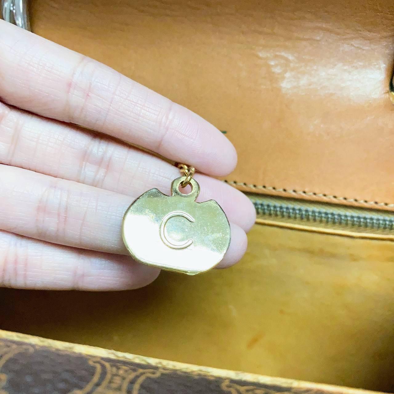 |In-Stock|CELINE 復古 Macadam PVC 馬銜扣皮革手提包 - Cnjpkitchen ❤️ 🇯🇵日本廚具 家居生活雜貨店