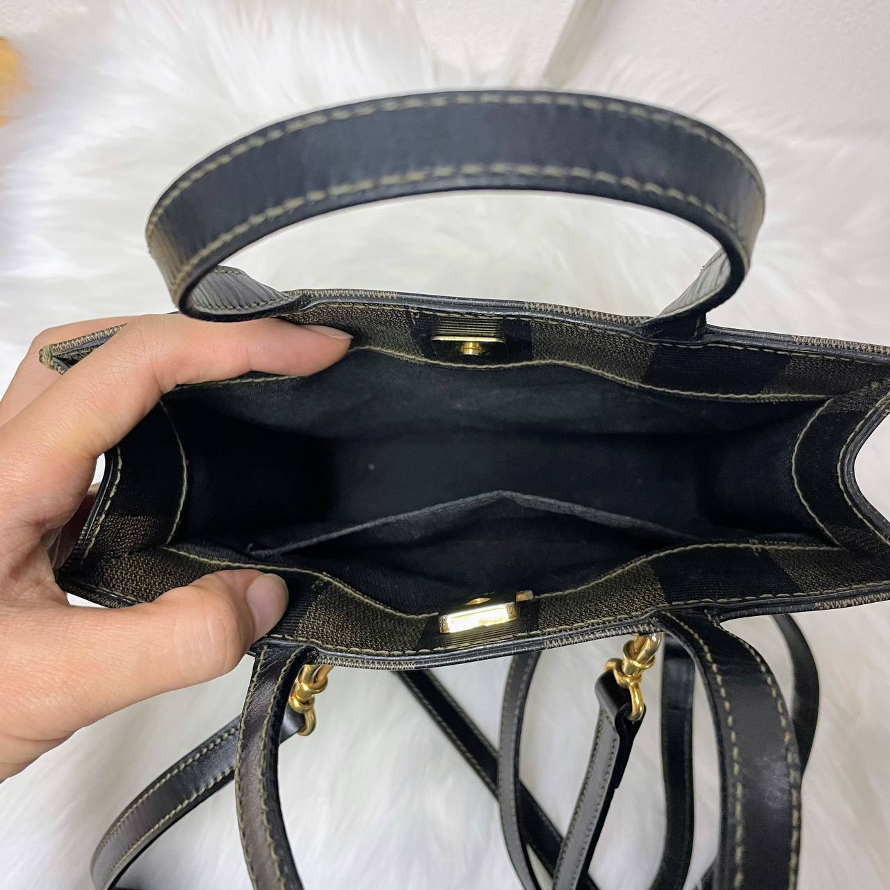 【 In-Stock 】Fendi 大LOGO 3way 多用 Backpack 小揹包 / Shoulder Bag 側背包