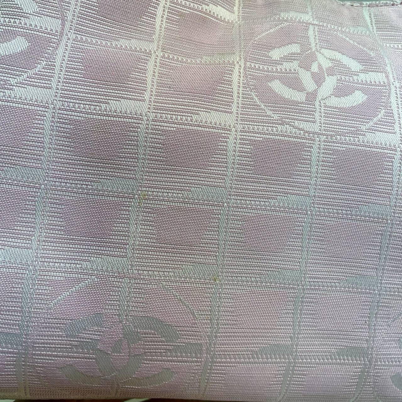 |In-Stock|Chanel 香奈兒旅行系列 粉紅色尼龍皮革手提包