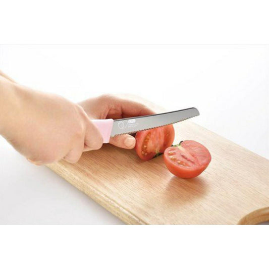 【現貨】 🇯🇵日本製 Shimomura Kogyo 下村工業 粉紅不銹鋼刀 - Cnjpkitchen ❤️ 🇯🇵日本廚具 家居生活雜貨店