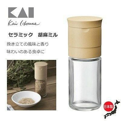 【預購】日本製 ᴋᴀɪᴊɪʀᴜꜱʜɪ 貝印 陶瓷磨粉調味料樽 - Cnjpkitchen ❤️ 🇯🇵日本廚具 家居生活雜貨店