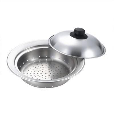 【預購】 🇯🇵日本製 YOSHIKAWA 吉川不銹鋼蒸鍋帶蓋套裝 - Cnjpkitchen ❤️ 🇯🇵日本廚具 家居生活雜貨店