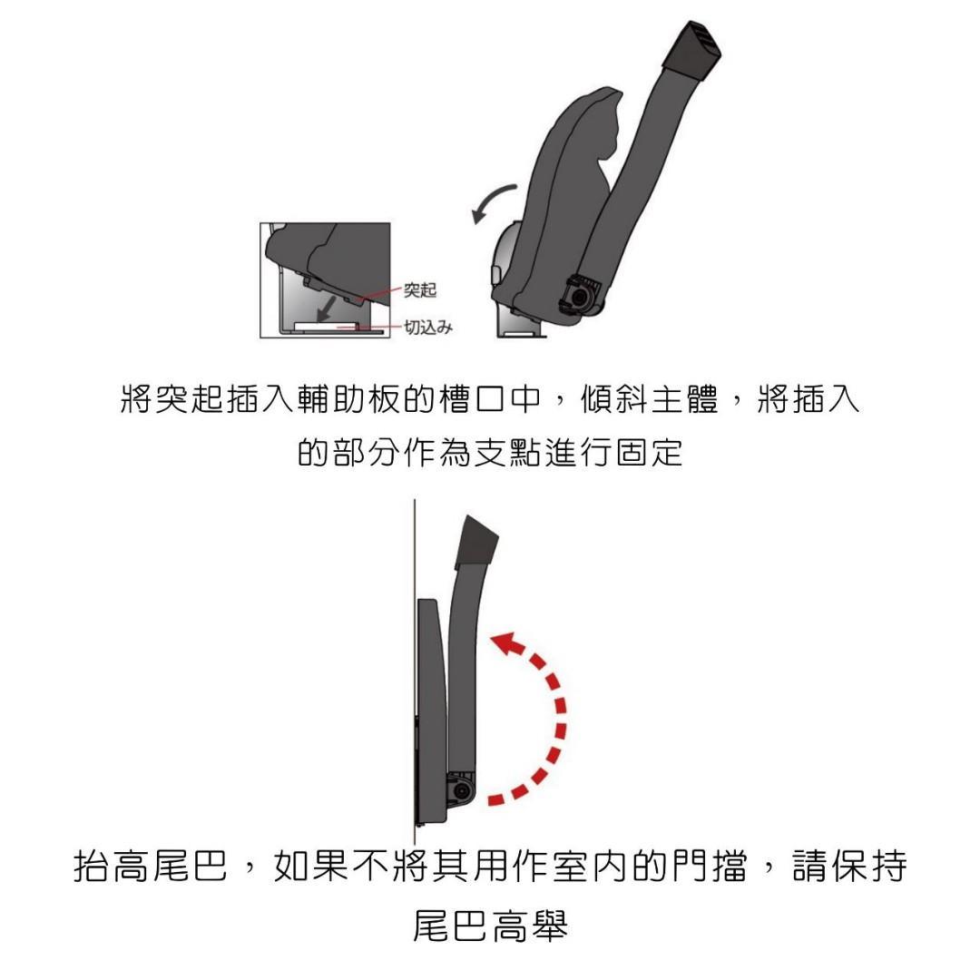 【預購】 🇯🇵 日本製 Asahi Denkikasei 貓貓門塞止動器 - Cnjpkitchen ❤️ 🇯🇵日本廚具 家居生活雜貨店