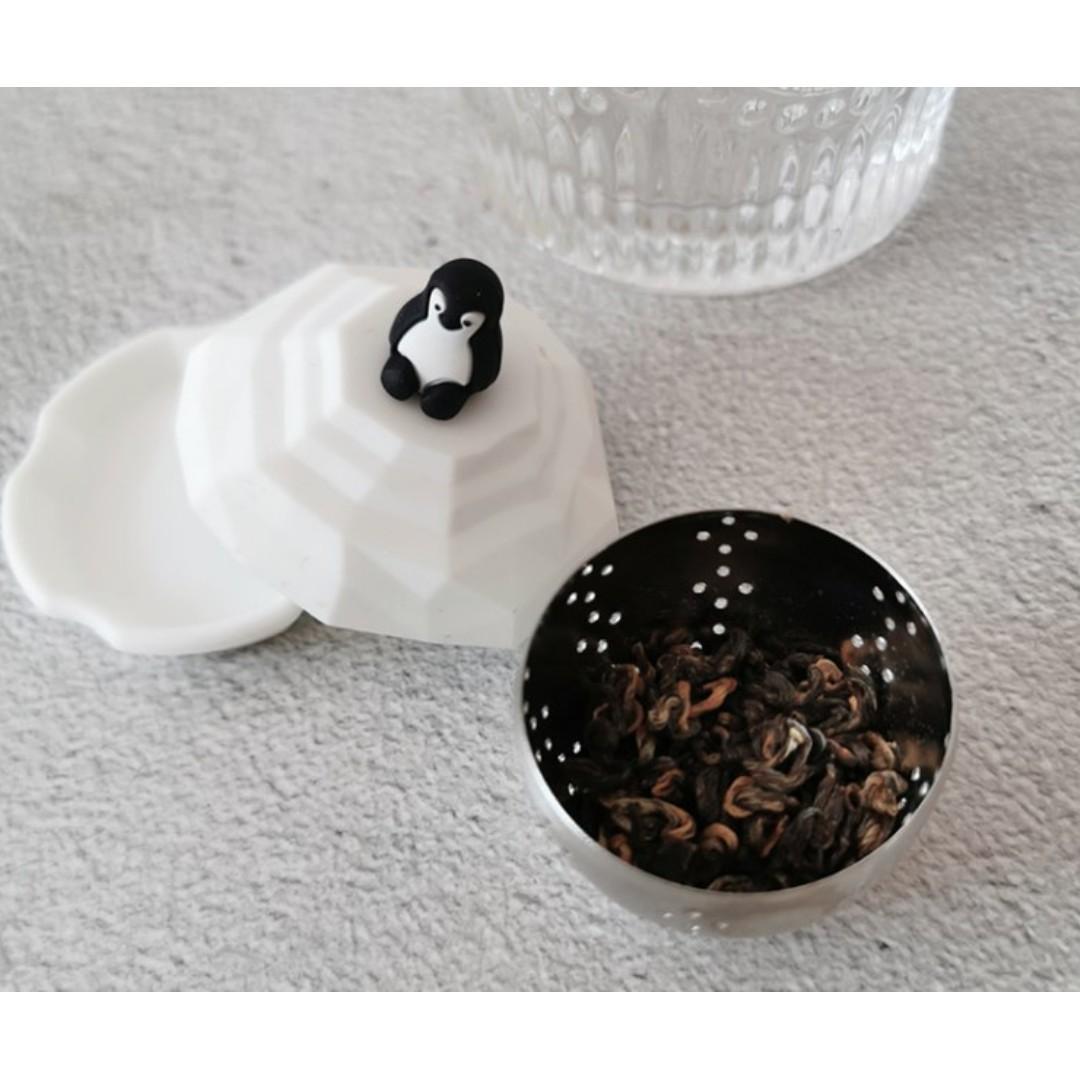 【預購】韓國進口 可愛漂浮企鵝不銹鋼濾茶隔 - Cnjpkitchen ❤️ 🇯🇵日本廚具 家居生活雜貨店