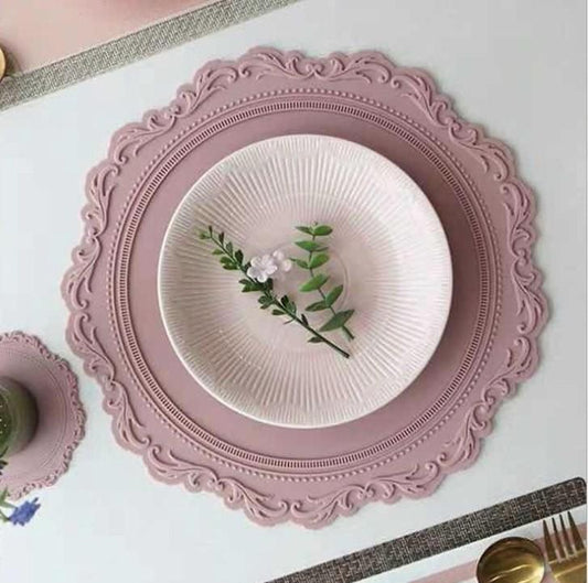 【預購】復古浮雕矽膠隔熱墊 - Cnjpkitchen ❤️ 🇯🇵日本廚具 家居生活雜貨店