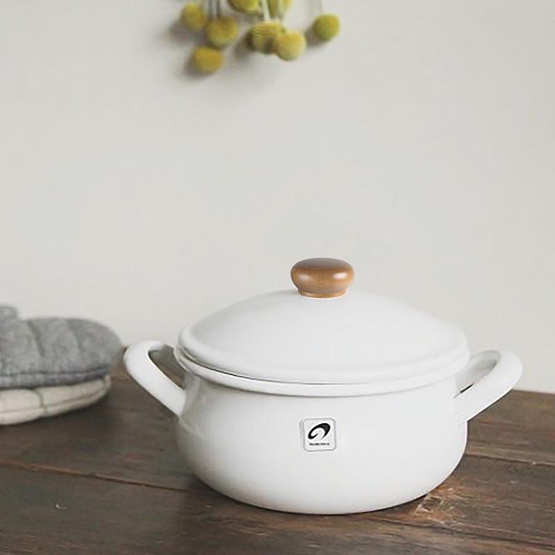【預購】日本製 野田琺瑯 搪瓷 白色雙耳鍋 (2.6L) - Cnjpkitchen ❤️ 🇯🇵日本廚具 家居生活雜貨店