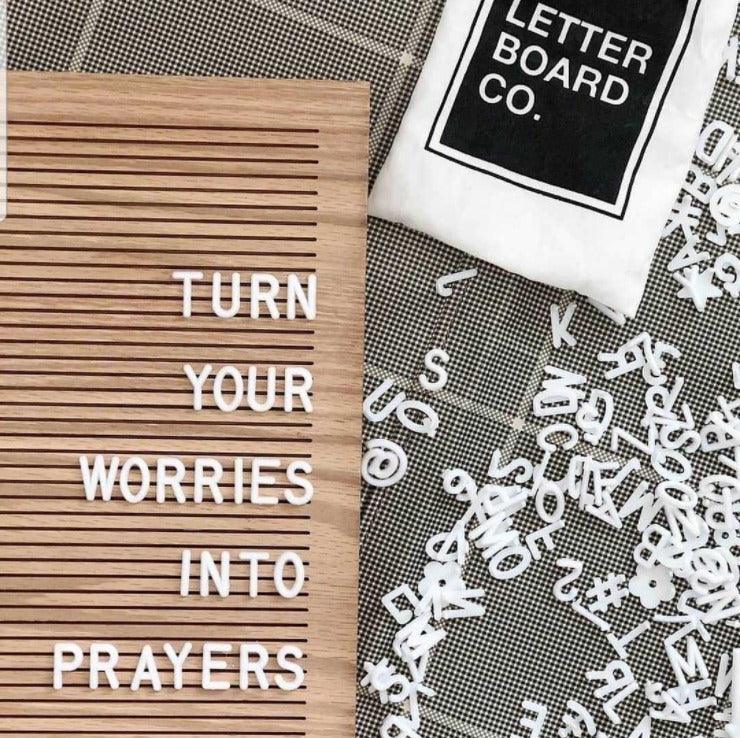 【預購】無印風 DIY純橡木字母板 (含支架及330個字母) - Cnjpkitchen ❤️ 🇯🇵日本廚具 家居生活雜貨店