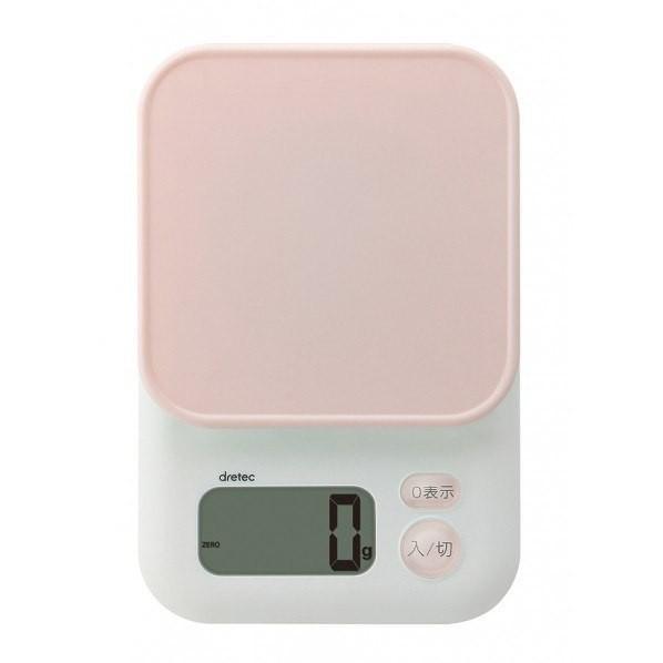 【預購】日本進口 Dretec馬卡龍色大屏幕㕑房電子磅 (2ᴋɢ) - Cnjpkitchen ❤️ 🇯🇵日本廚具 家居生活雜貨店