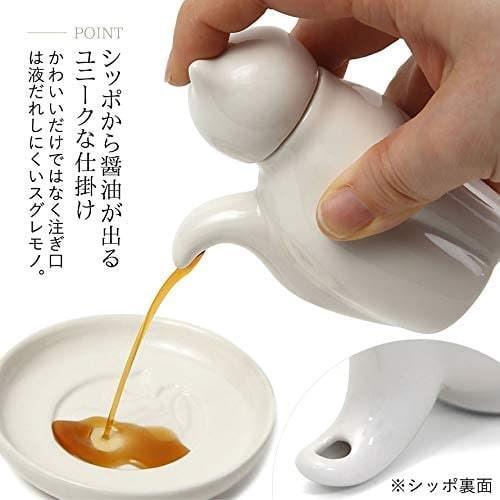 【預購】日本進口 貓貓醬油瓶套裝 (2入) - Cnjpkitchen ❤️ 🇯🇵日本廚具 家居生活雜貨店