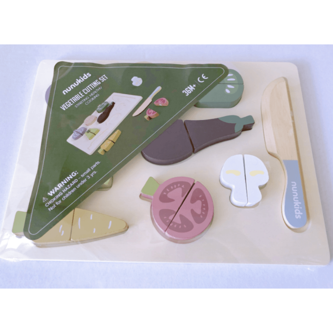 【現貨】Nunukids廚房 切蔬菜玩具套裝 - Cnjpkitchen ❤️ 🇯🇵日本廚具 家居生活雜貨店