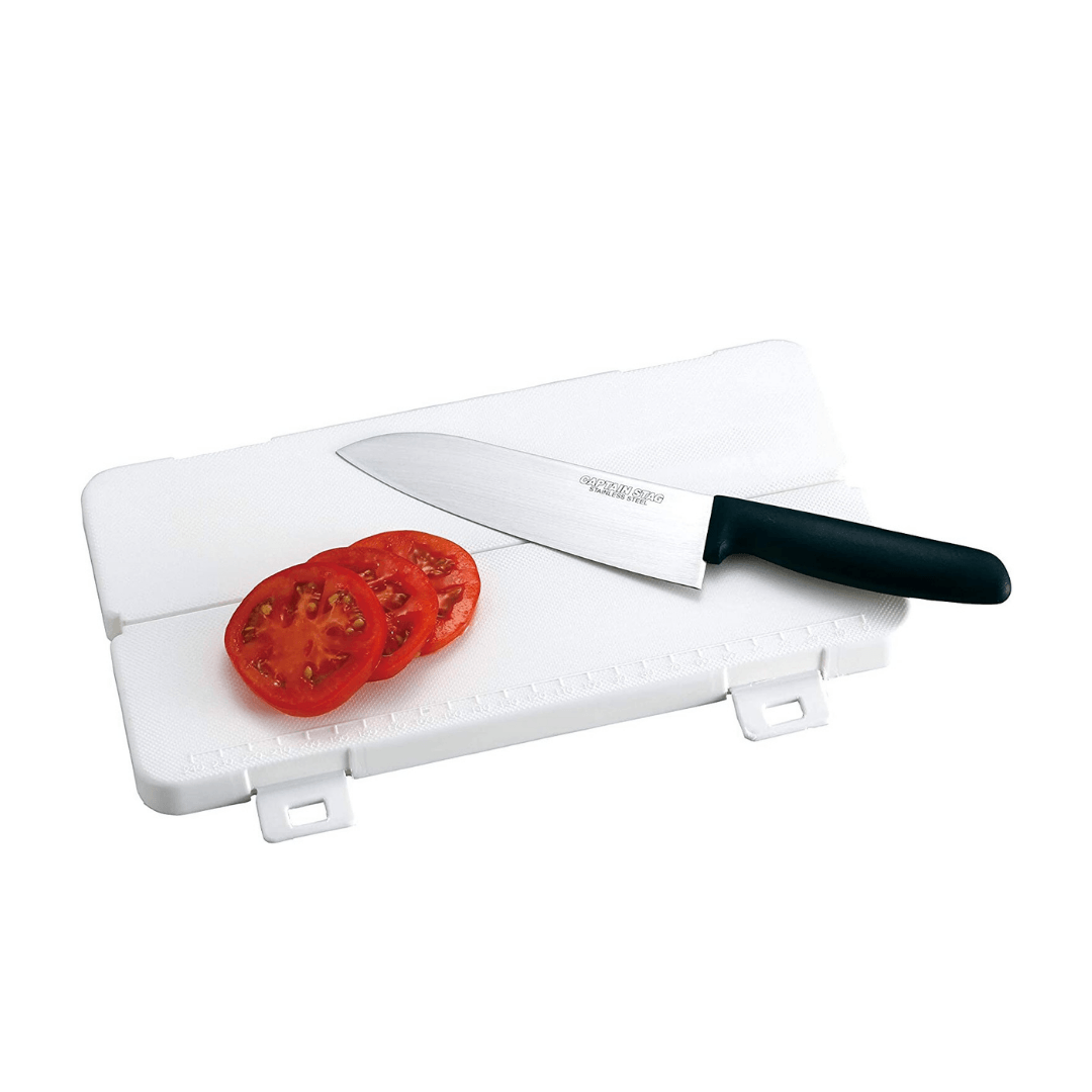 【預購】日本進口 台灣製 露營用廚刀連抗菌切板收納盒 - Cnjpkitchen ❤️ 🇯🇵日本廚具 家居生活雜貨店