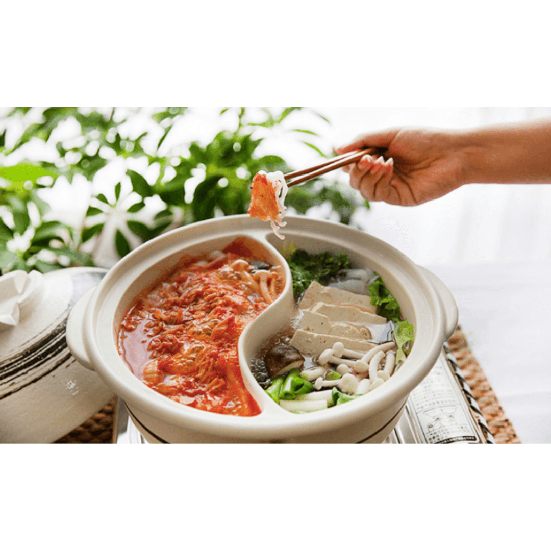 【預購】日本製 萬古燒釉下彩毛筆繪畫鴛鴦鍋 - Cnjpkitchen ❤️ 🇯🇵日本廚具 家居生活雜貨店