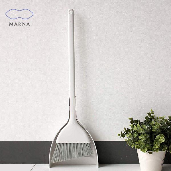 【預購】日本進口 Marna 可站立式掃把套裝 (小號) - Cnjpkitchen ❤️ 🇯🇵日本廚具 家居生活雜貨店